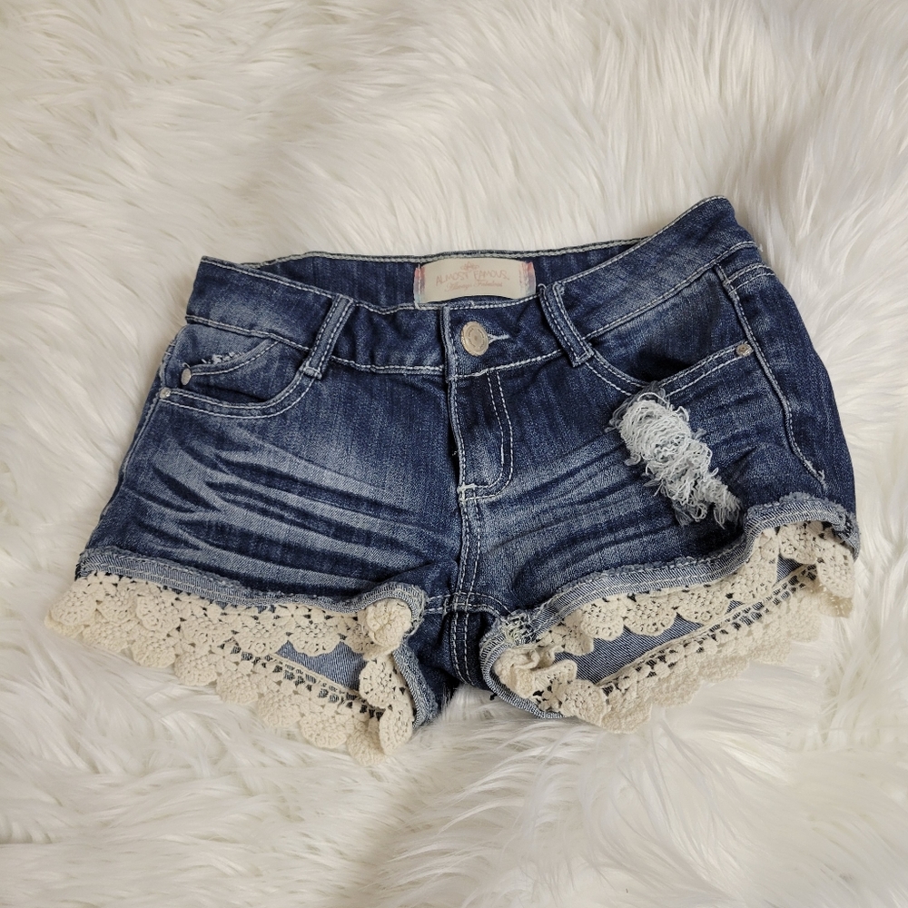 Almost Famous blue jean shorts